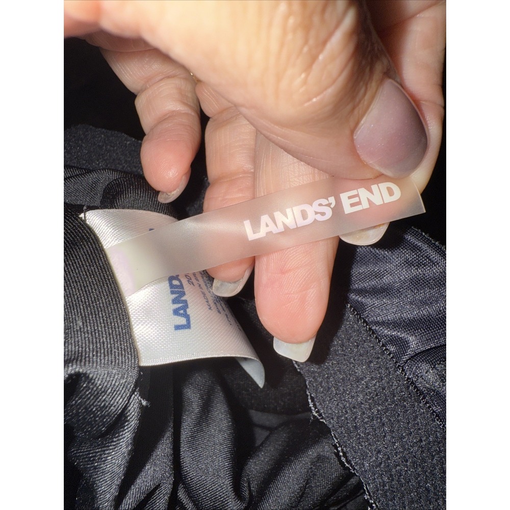 Lands' End Floral One Piece Swimsuit Size 20W‎ Plus Size V-Neck Tummy Control - Picture 11 of 12
